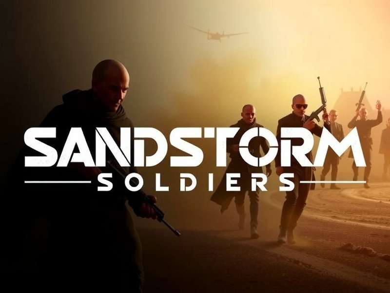 Sandstorm Soldiers Game Banner